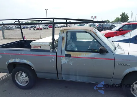 1992 Dodge Dakota из США, поврежденный, VIN 1B7FL26XXNS552506